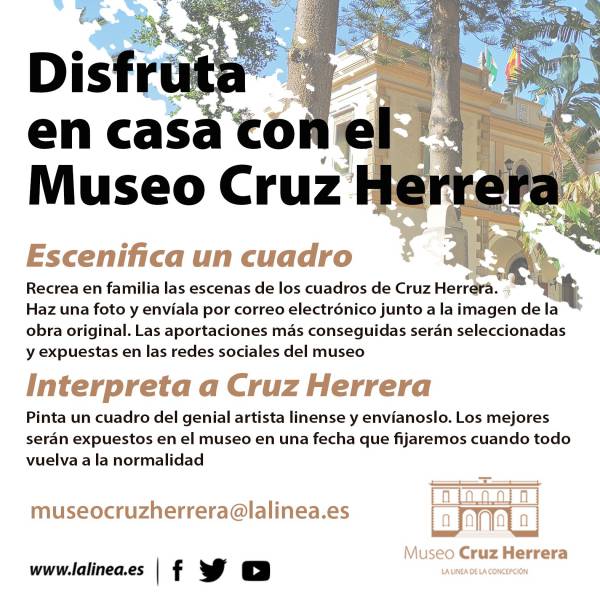 El Museo Cruz Herrera de La Línea propone participar desde casa con escenificaciones e interpretaciones de los cuadros del pintor linense
