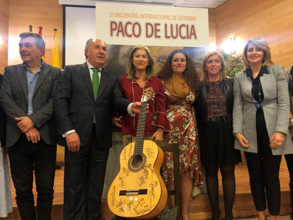 La Junta impulsa en Algeciras el encuentro internacional de guitarra y el centro de interpretación ‘Paco de Lucía’