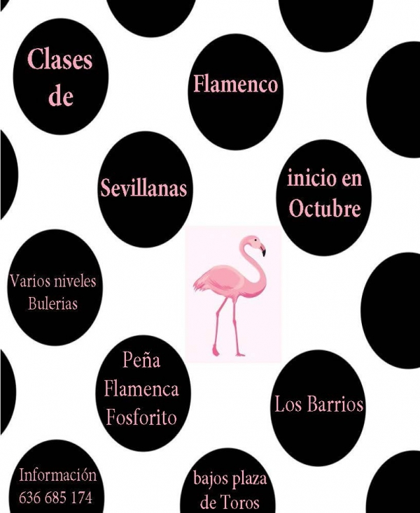 La Peña Cultural Flamenca Fosforito de Los Barrios inicia las clases de Sevillanas e iniciación al Flamenco y Bulerias