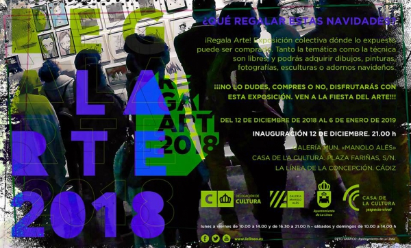 Mañana, inauguración de Regalarte 2018 en la Galería Manolo Alés con record de participación de hasta 92 artistas