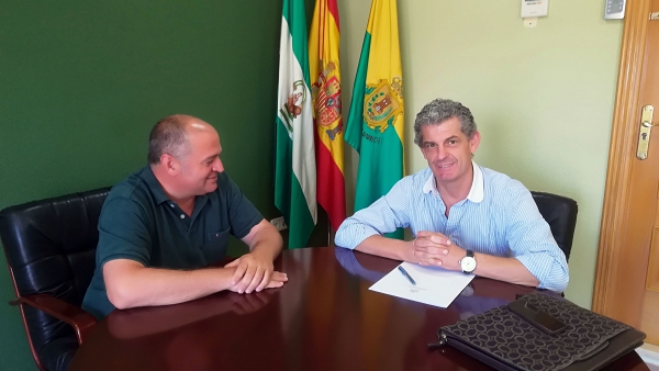 Romero recibe al nuevo coordinador del Estado en el Campo de Gibraltar
