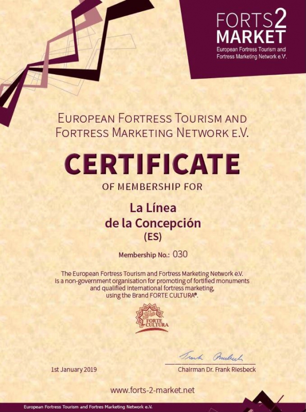 La Línea es el primer municipio español que pertenece a la red europea para el turismo de fortificaciones