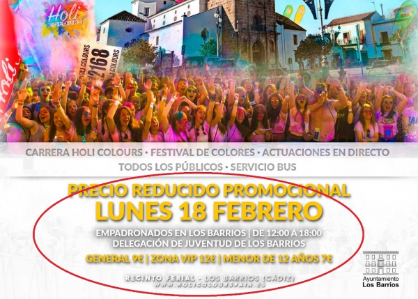El PSOE de Los Barrios manifiesta su preocupación por la seguridad del Festival Holi Colours