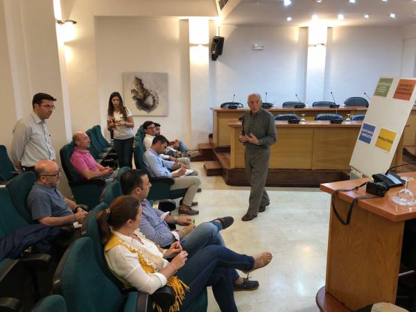 Domínguez, García y Gil participan en el taller para elaborar el Catálogo de Paisajes de la Provincia de Cádiz