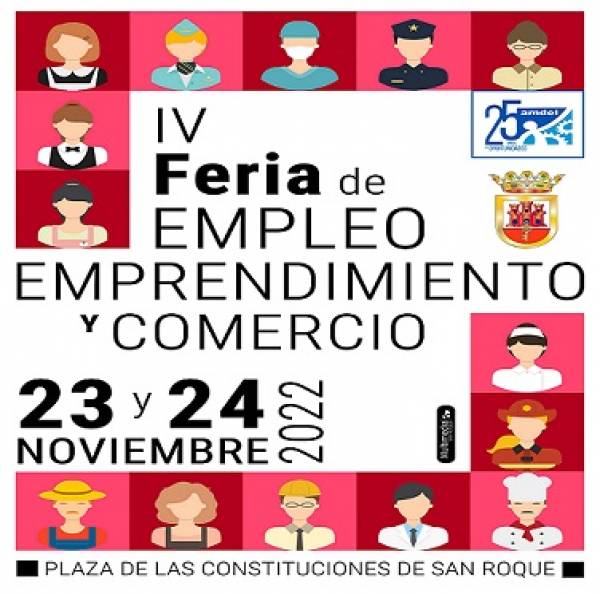 Ya puede consultarse en Internet toda la información sobre la IV Feria de Empleo, que empieza mañana en San Roque