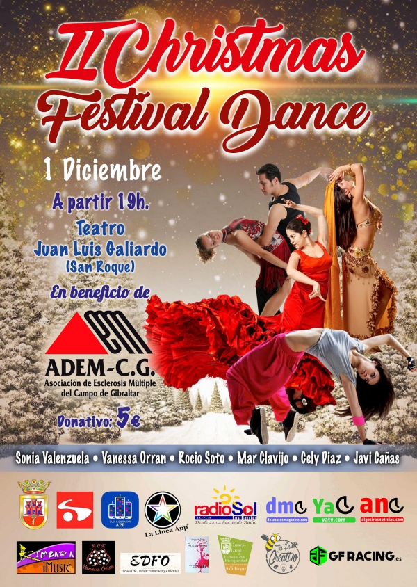 II Christmas Festival Dance a beneficio de Esclerosis Múltiple el próximo Sabado