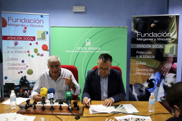 La Fundación Márgenes y Vínculos presenta su Memoria Institucional 2017 en la Subdelegación del Gobierno de la Junta de Andalucía.