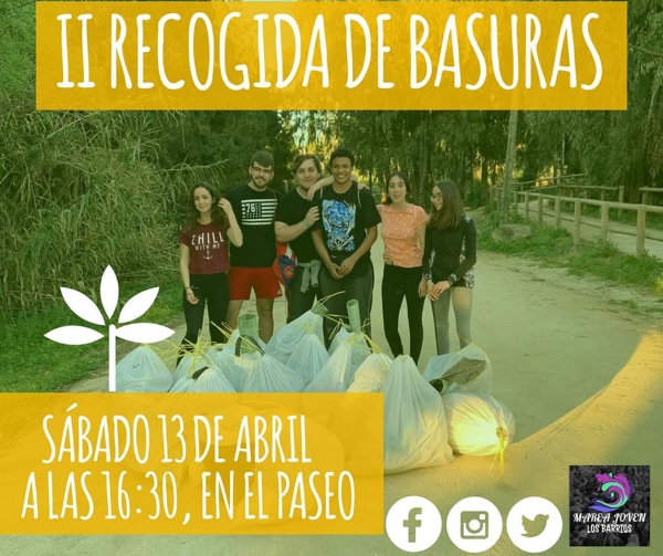 Marea Joven Los Barrios organiza una nueva recogida de basura para mañana, 13 de abril