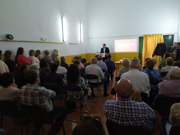 El PSOE de Los Barrios da a conocer su candidatura y su proyecto en Los Cortijillos