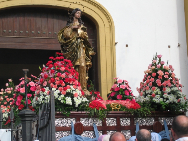 Mañana sábado, procesión de la Inmaculada Concepción en el día de la Patrona de La Línea