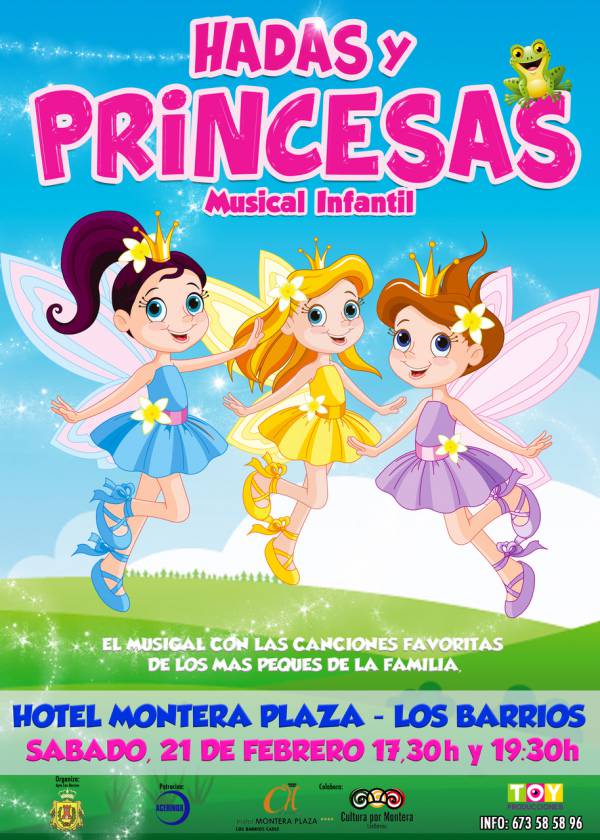 El musical infantil Hadas y princesas’, mañana en el Hotel Montera de Los Barrios