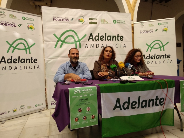 Adelante Andalucía presenta su candidatura por Cádiz para las elecciones andaluzas con tres candidatos campogibraltareños
