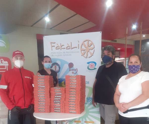 Zuleica Molina agradece la donación que Telepizza ha realizado a Fakali
