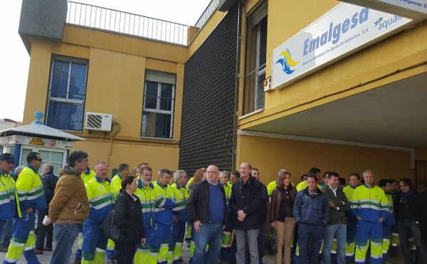 CCOO revalida su mayoría sindical en el servicio de agua de Algeciras