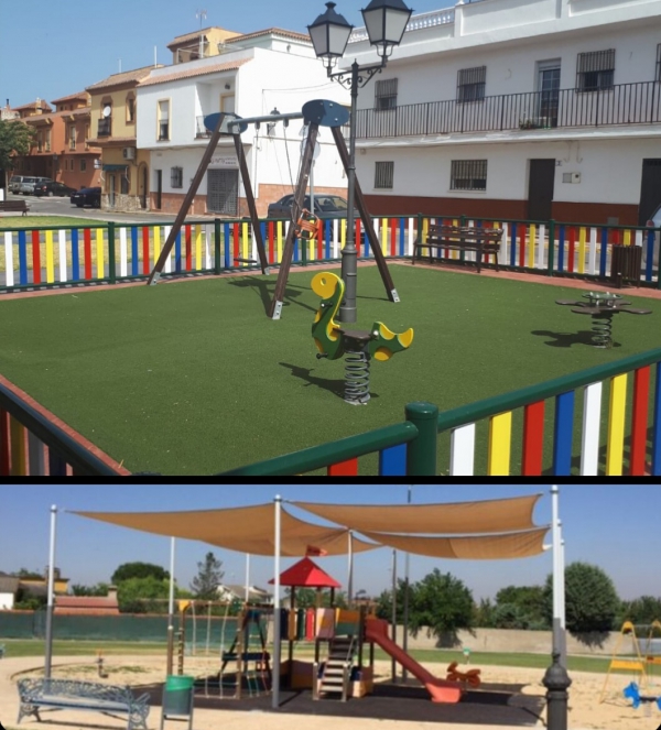 Ciudadanos Los Barrios pide al Ayuntamiento cubrir los parques infantiles con toldos o carpas