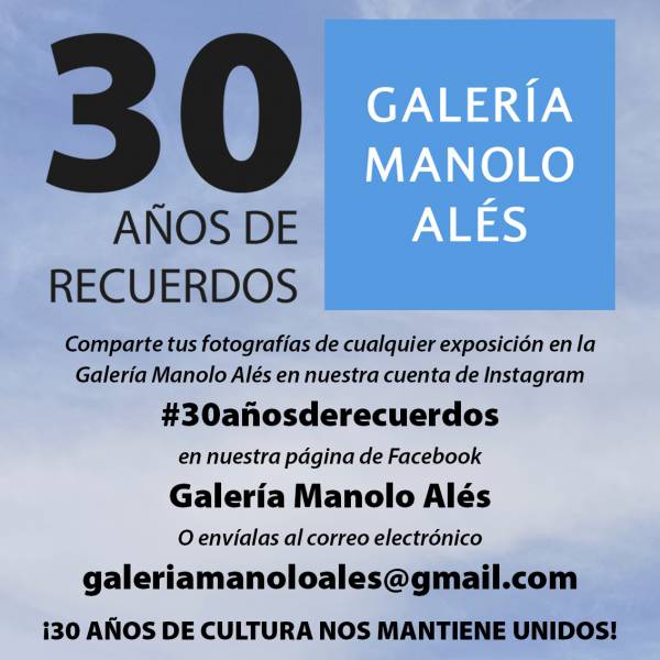 #30AñosdeRecuerdos conmemora el trigésimo aniversario de la Galería Municipal Manolo Alés de La Línea