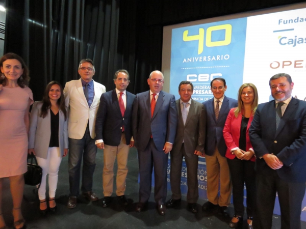 El PP de Cádiz expresa su más sentido agradecimiento y felicitación a la CEC por estos 40 años de trayectoria al servicio de la provincia