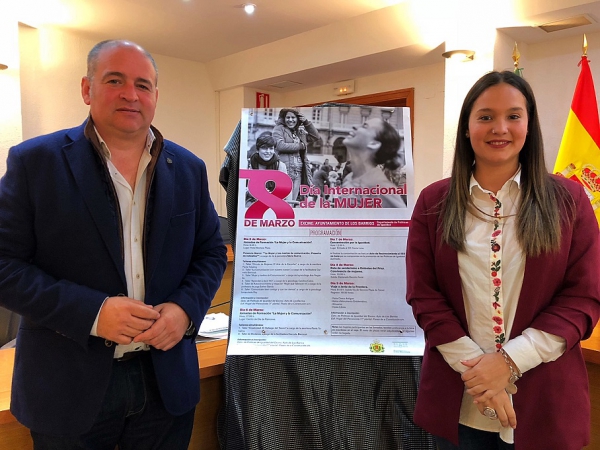 Romero y Lobato presentan las actividades programadas en Los Barrios para celebrar el Día Internacional de la Mujer