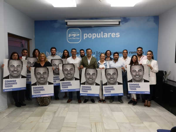 El Partido Popular de Los Barrios comienza la campaña previa a las elecciones municipales