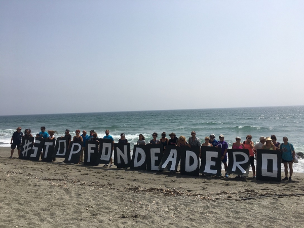 Verdemar E.A. inician nuevas protestas contra el fondeadero de buques que pretende instalar el Puerto de Algeciras
