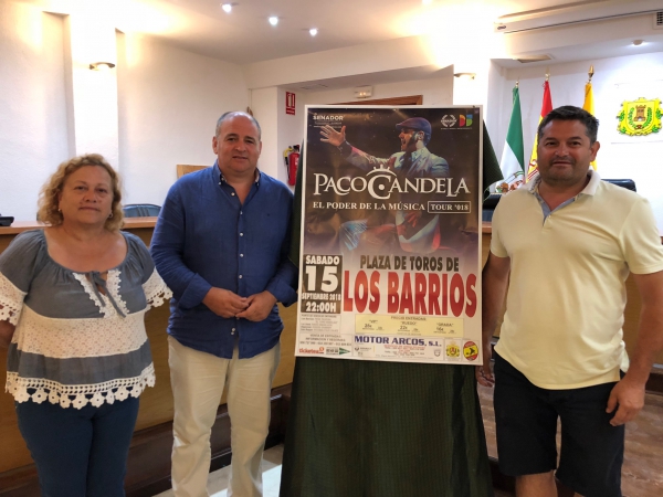 Romero y Roldán presentan el concierto de Paco Candela el 15 de septiembre en la plaza de La Montera