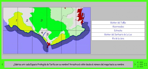 El Colectivo Ornitológico Cigüeña Negra presentó el juego didáctico que han diseñado sobre los 5 Espacios Protegidos (Red Natura 2000) que existen en Tarifa.