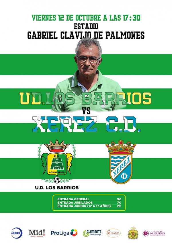 La Unión Deportiva Los Barrios busca un lleno en el Gabriel Clavijo de Palmones