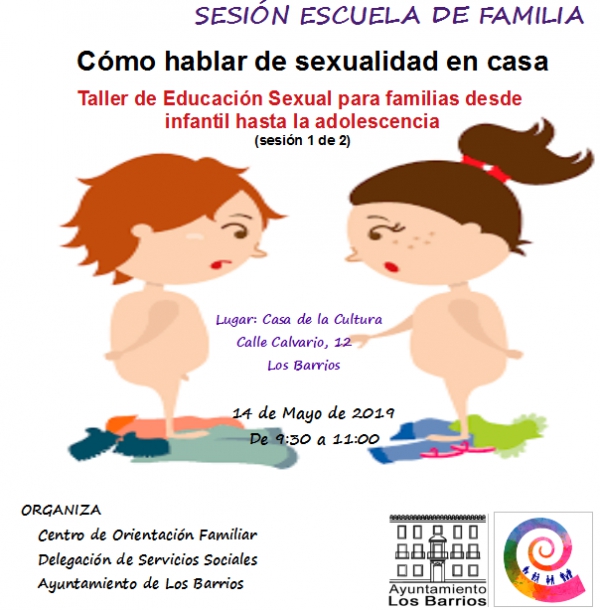 ‘Como hablar de sexualidad en casa’, taller organizado por Centro de Orientación Familiar de Los Barrios