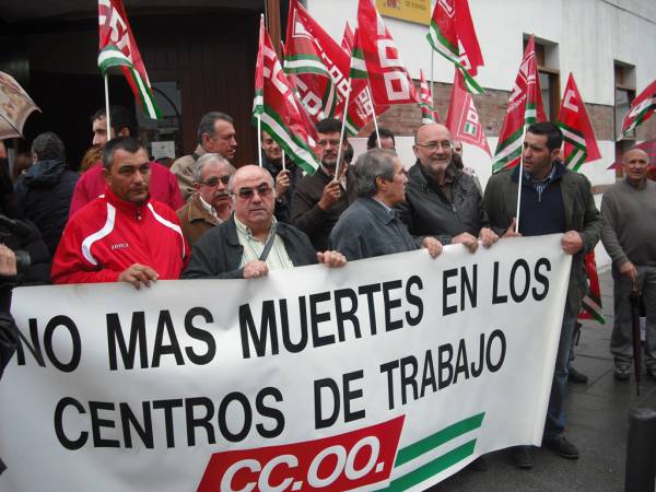 CCOO alerta de los altos niveles de siniestralidad laboral en el Campo de Gibraltar