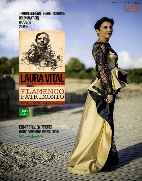 &quot;Flamenco con nombre de mujer&quot; Sábado 4 de agosto en el teatro romano Baelo Claudia de Tarifa