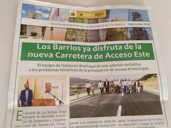 Podemos Los Barrios expone que el boletín del Ayuntamiento no se debe usar para fines partidistas