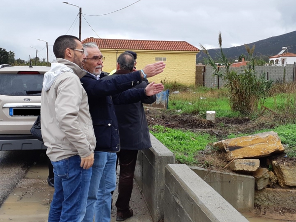 El Ayuntamiento acomete obras de urgencia para la limpieza de los arroyos en las zonas de Santa Margarita y Zabal