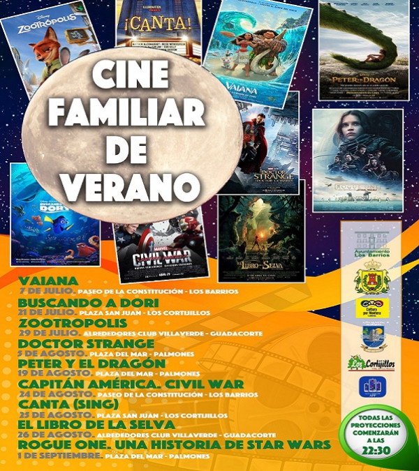 Molina presenta ‘Cine Familiar de Verano’ con conocidas películas de animación para el disfrute de toda la familia