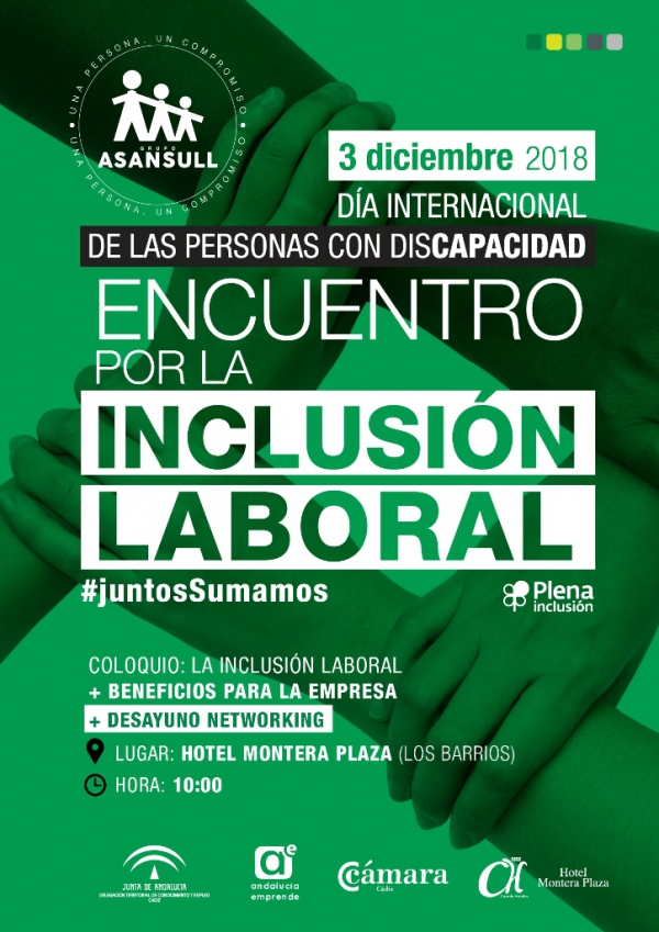 Asansull celebrará un encuentro por la inclusión laboral de personas con discapacidad intelectual con representantes del tejido empresarial comarcal