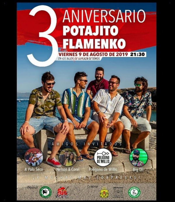 El grupo ‘Potajito Flamenko’ celebra esta noche en los bajos de la plaza de toros su tercer aniversario