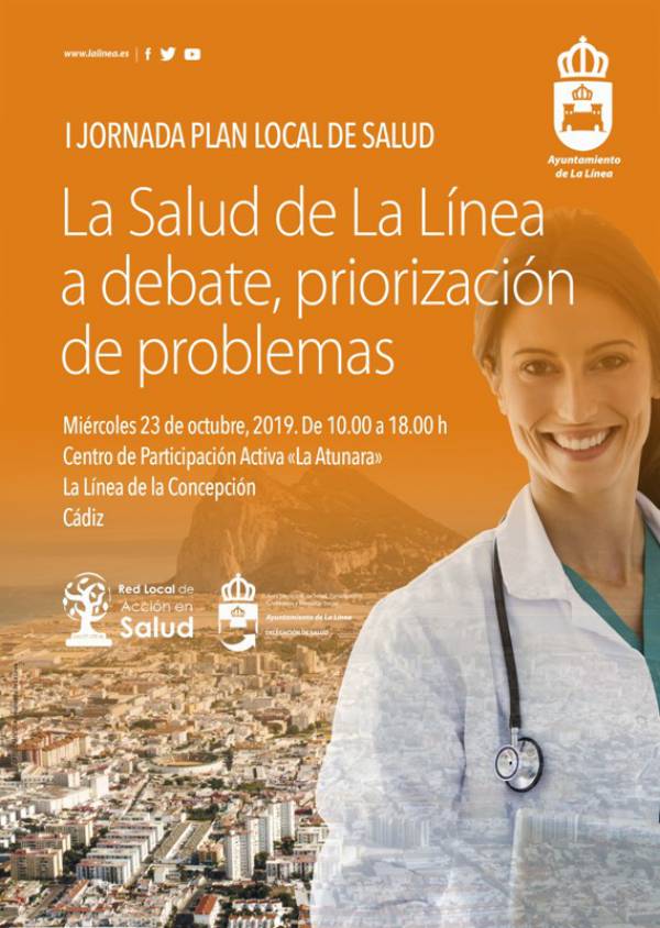 El 23 de octubre se celebrarán en La Línea las I Jornadas del Plan Local de Salud