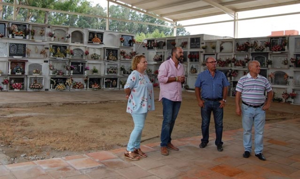 Adjudicada la obra para la construcción de 80 nichos en el cementerio municipal de Los Cortijillos