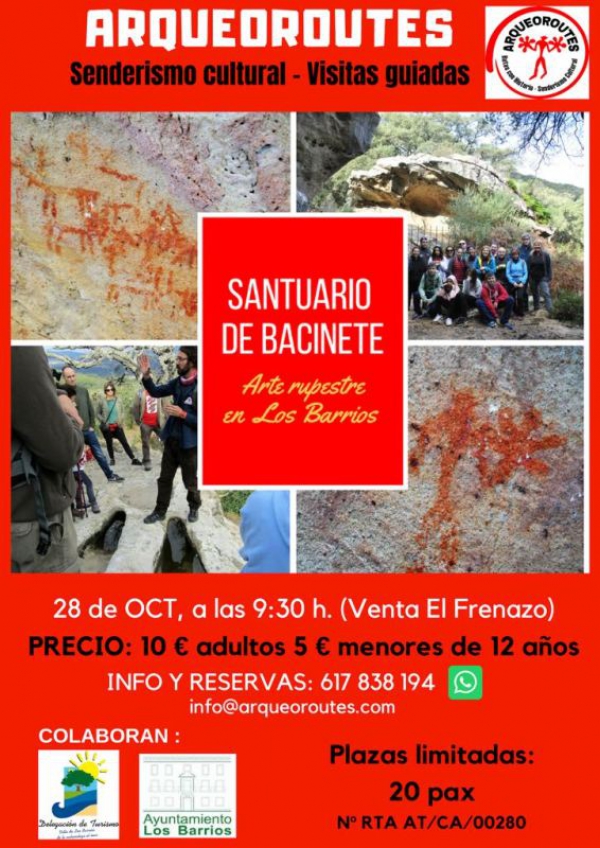 El domingo 28 de octubre, visita guiada cultural a Bacinete