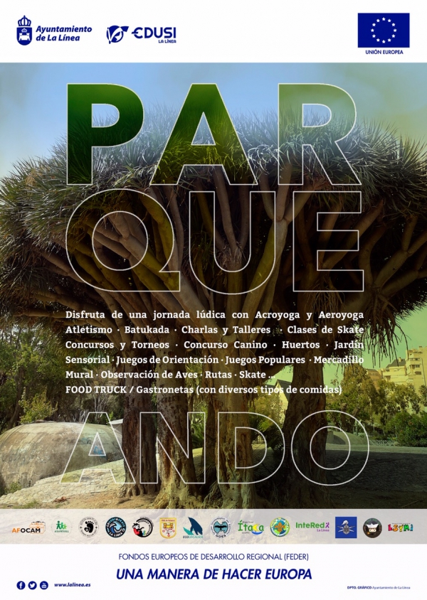 El sábado, jornada lúdica en el Parque Princesa Sofía de La Línea con motivo del fin de los trabajos de mejora en el recinto