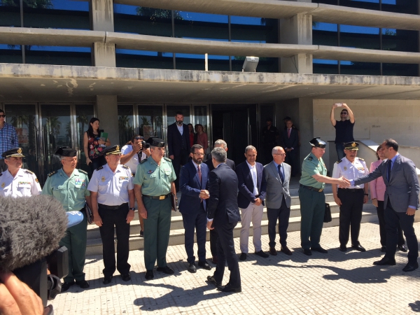 El alcalde muestra su satisfacción por la receptividad del Ministerio del Interior a las demandas de La Línea