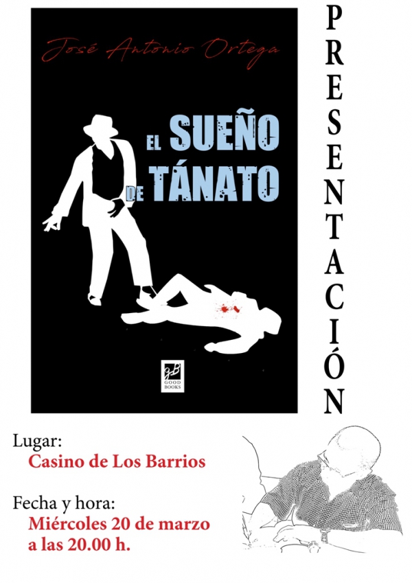 Ortega presenta “El Sueño de Tánato” en Los Barrios el próximo día 20 de marzo