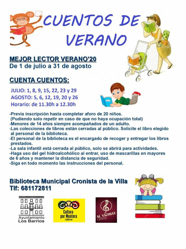 Pérez Cumbre presenta las actividades de verano en la Biblioteca Municipal de Los Barrios
