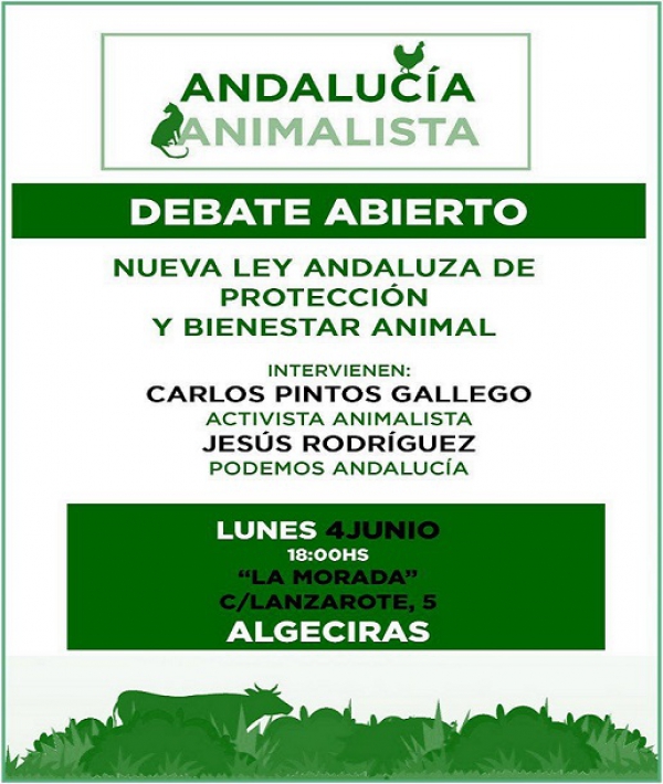 &quot;La Morada&quot; acoge un debate abierto sobre la propuesta de una nueva ley andaluza de protección animal