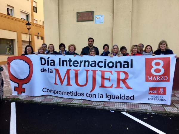 El PSOE de Los Barrios celebra el 8 de Marzo