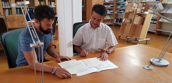 El Archivo Histórico Municipal de La Línea inicia contactos con el Archivo Histórico de Cádiz para colaborar en actos futuros