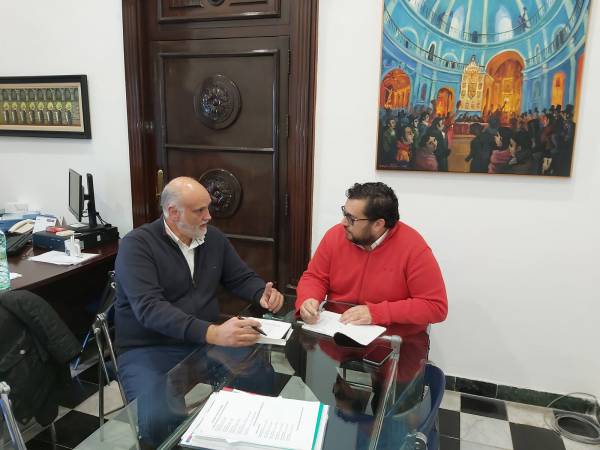 Javier Vidal solicita colaboración a la Diputación de Cádiz para celebrar los eventos deportivos del 150 Aniversario