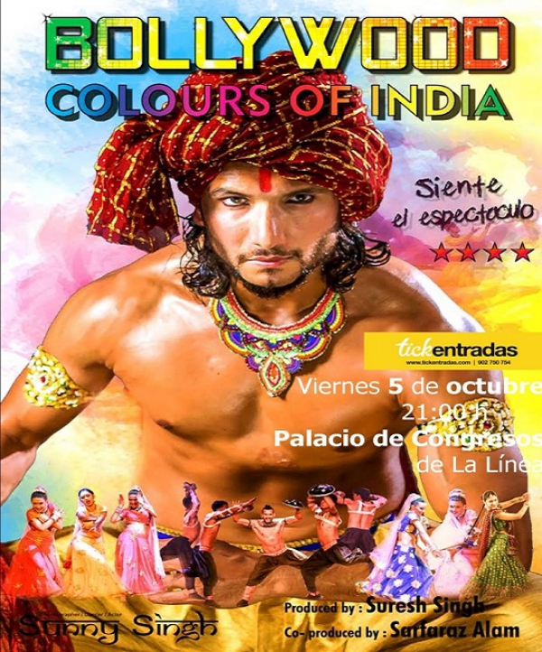 Actos Públicos anuncia el espectáculo “Bollywood colors of India” para el mes de octubre