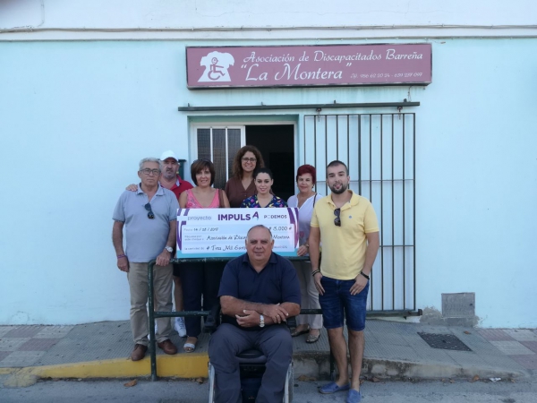 Podemos lamenta que los andalucistas se olviden de su compromiso de la nueva sede de la asociación de Discapacitados La Montera