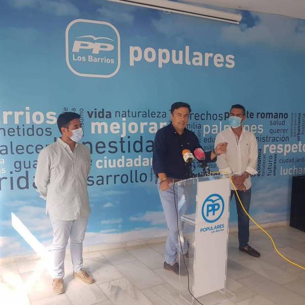 Los Populares hacen balance de las ayudas de la Junta de Andalucía en Los Barrios