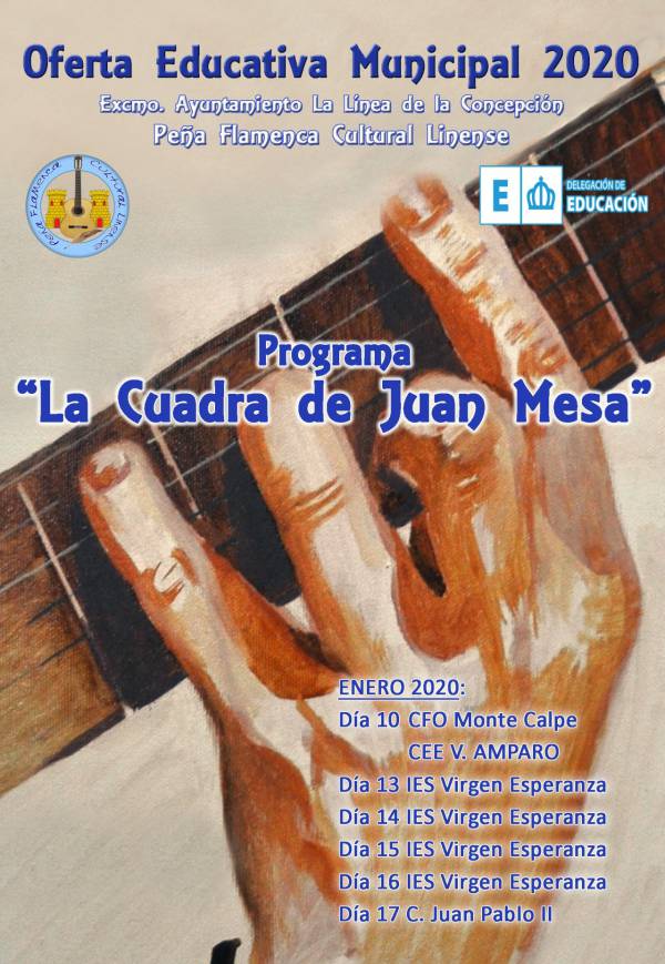 Hoy se ha iniciado en La Línea el programa de la Oferta Educativa Municipal “La Cuadra de Juan Mesa”